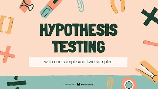 Hypothesis Testing PValue and Type I amp II Error [upl. by Annet]