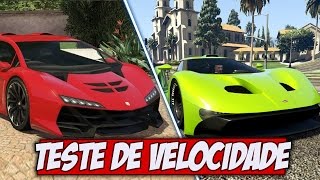 GTA V  FMJ x Zentorno x Entity XF TESTE DE VELOCIDADE [upl. by Aikas624]