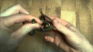 Hanayama Enigma Puzzle Solution Quick and Easy [upl. by Acquah]