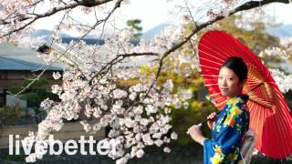 Música japonesa tradicional relajante instrumental alegre Música folklorica de japón [upl. by Lynnell]