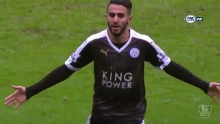 Premiere League Manchester City vs Leicester 1 3 2015 2016 [upl. by Gautier]