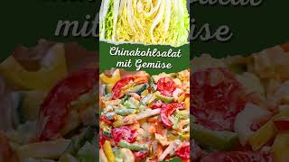 Der bunte Chinakohlsalat mit SenfSchmandDressing Lecker frisch und perfekt zum Grillen [upl. by Aisats]