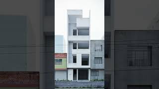 Diseño de casa en una superficie de 6x20 arquitectura vivienda elarquimx [upl. by Kimball907]