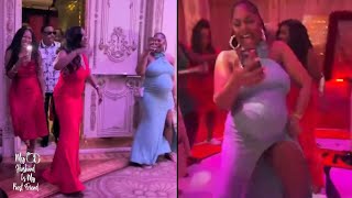 Nellys Wife Ashanti Throws Mom Tina A Surprise 59th BDay Party 🥳 [upl. by Chimene]