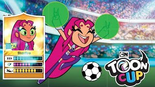 Toon Cup  Football Game  Cartoon Network’s Football Cup  Unlocked Starfire from Teen Titan [upl. by Kcirted]