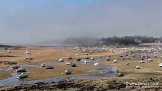 timelapse brume de mer et marée  Sea smoke and tide  Saint Briac Bretagne France [upl. by Clayborn]