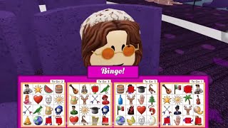 Gameplay Roblox Bloxy Bingo Live [upl. by Nalepka]