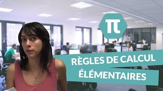 Cours de mathématiques  règles de calcul élémentaires [upl. by Nohcim600]