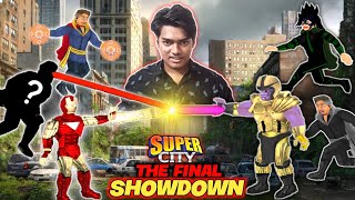 IRONMAN VS THANOS  Supercity The Final Showdown [upl. by Smail893]