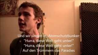 KIZ  Hurra die Welt geht unter ft Henning May AnnenMayKantereit  Lyrics [upl. by Ajim]