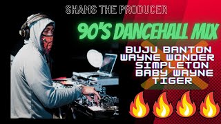 90s DANCEHALL MIX  Buju Banton Wayne Wonder Simpleton Baby Wayne Tiger OCT 2023 [upl. by Saraann262]