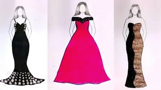 Fashion outfit art  Best fashion design [upl. by Anizor]