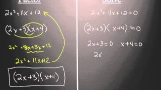 Factoring Expressions vs Solving Equations [upl. by Rhianon696]