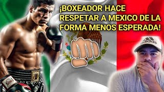 BOXEADOR MEXICANO da una lección de HUMILDAD al MUNDO y deja bien parado a MEXICO [upl. by Acissej]