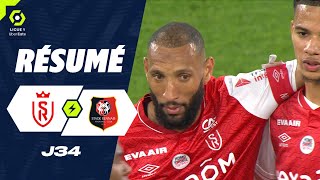 STADE DE REIMS  STADE RENNAIS FC 2  1  Résumé  SdR  SRFC  20232024 [upl. by Kila956]