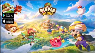 Maple Rush Gameplay  RPG Game Android iOS [upl. by Rudman]