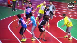 BANGTAN BOMB a 400meter relay race  아육대 [upl. by Ahsiei674]