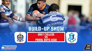 RUGBY BUILDUP  GREY COLLEGE VS PAARL BOYS HIGH  2024 [upl. by Urbas]