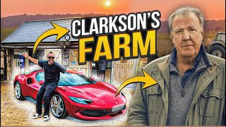 VISITING CLARKSON’S FARM IN A FERRARI 296 [upl. by Mccartan]