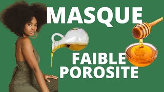 Masque capillaire pour les cheveux à faible porosité [upl. by Debarath456]