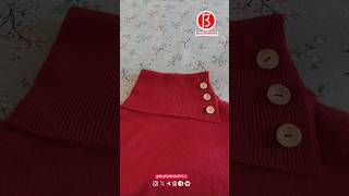 How to modify a turtleneck sweater Part 35 [upl. by Kcirrad]