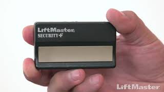 How to Program LiftMasters 971LM and 973LM Remote Controls to a Garage Door Opener [upl. by Fishback982]