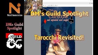 DMs Guild Review  The Tarocchi Revisited DampD5e  Nerd Immersion [upl. by Yatzeck]