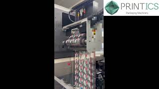 VIDEO PRINTICS U45660724 COMPLETE LINE FOR LABELS NILPETER M0 4 6 COLORS YEAR 2016 [upl. by Cornel]