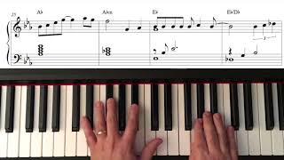 How Deep Is Your Love by The Bee Gees—Easy Piano Arrangement [upl. by Akerboom670]