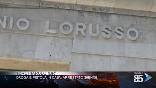 19 Aprile 2019 Torchiarolo BR Droga e pistola in casa Arrestato 36enne [upl. by Divadnahtanoj]