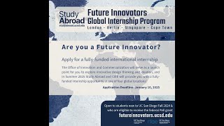 Future Innovators Info Session Nov 12 2024 [upl. by Eimme335]