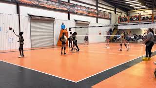 Killeen Elite volleyball girls 13u February 24 2024 [upl. by Aoh]