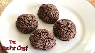 Chocolate Coconut Macaroons  One Pot Chef [upl. by Ainesej]