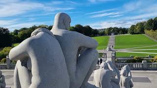 Frognerparken Frogner Park Oslo Norway [upl. by Nnylatsirk]