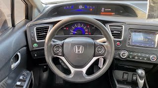 2015 Honda Civic LX ASMR RELAXING POV TEST DRIVE [upl. by Eppilihp576]