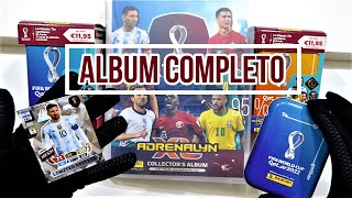 ALBUM QATAR Adenalyn XL Mundial 2022 Completo [upl. by Arytahs793]