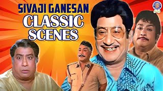 Sivaji Ganesan Classic Back to Back scenes Birthday Specialsivajiganesan oldmovies rajshritamil [upl. by Oicirtap414]