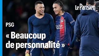 « Beaucoup de personnalité »  Ethan Mbappé fait sa grande première avec le PSG [upl. by Acinoj136]