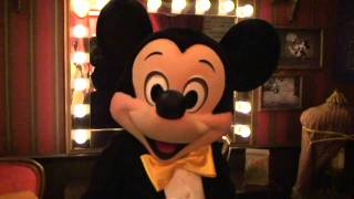 Mickey Mouse shows you around backstage at Town Square Theater at Disneys Magic Kingdom [upl. by Neelon]