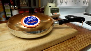 WearEver Hallite Aluminum Frying Pan 1950s [upl. by Lore729]