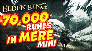 Elden Ring  Get Over 70000 Runes  Kill the Giant Sleepy Dragon [upl. by Aikyt]