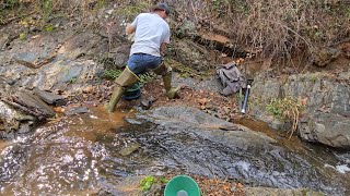 Prospecting a Gold Prospectors Association of America claim LIVE [upl. by Willi]