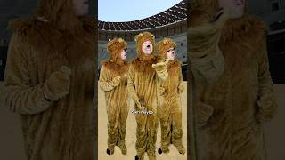 Christians in the Colosseum 🦁 comedy history shorts [upl. by Pressey]