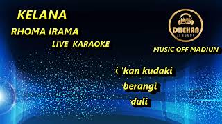 cek sound BERKELANA RHOMA nada cowok KARAOKE tanpa vokal [upl. by Lodi992]