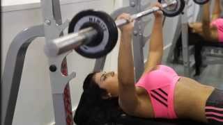 Barbell Bench Press  Chest Exercise [upl. by Hynda961]