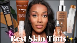 Best Tinted Moisturizers for Dark Skin  Fenty Beauty Danessa Myricks amp More [upl. by Patin]