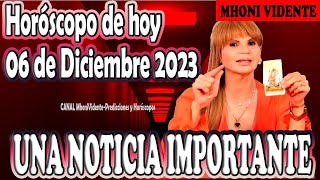 🌟Mhoni Vidente 06 de DICIEMBRE🌟🪬MHONI VIDENTE HOROSCOPOS y predicciones🪬🔮💫HOROSCOPO DIARIO GRATIS💫🔮 [upl. by Irafat]