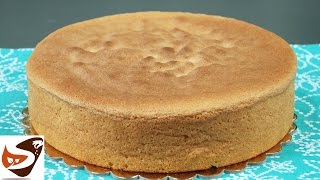 Pan di spagna alto la ricetta classica soffice e senza lievito  dolci How To Make Sponge Cake [upl. by Jeremias]