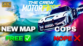 NEW MAP amp COPS DLC ‼️  THE CREW MOTORFEST [upl. by Grogan]