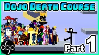 Dojo Death Course Part 1  Obstacle Course Collab [upl. by Ecneralc930]